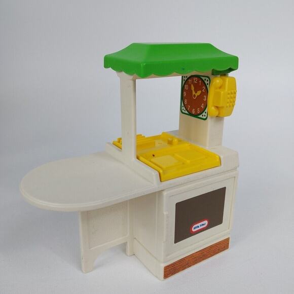 Vintage Little Tikes Dollhouse Kitchen‎ Kitchenette - Picture 1 of 3